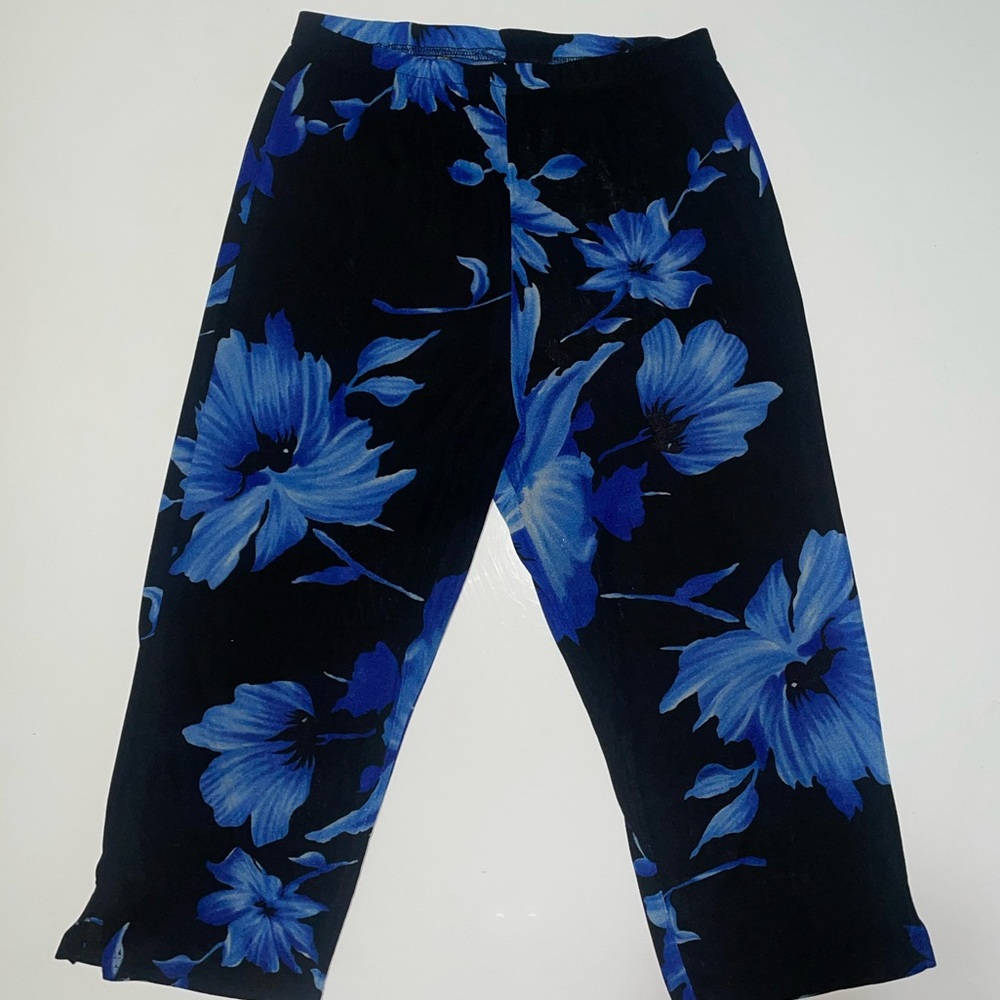 Vintage 90s floral capris leggings - Picture 5 of 5